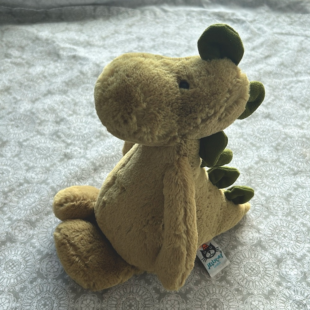 Jellycat Bashful Green Dinosaur Plush